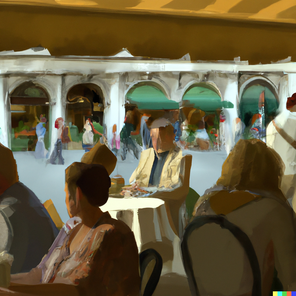 A Sip of Solitude at Caffè Florian